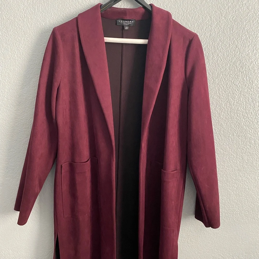 Red Velvet Coat - Picture 1 of 3